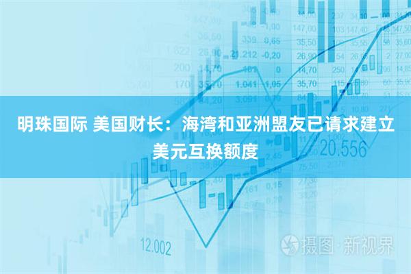 明珠国际 美国财长：海湾和亚洲盟友已请求建立美元互换额度