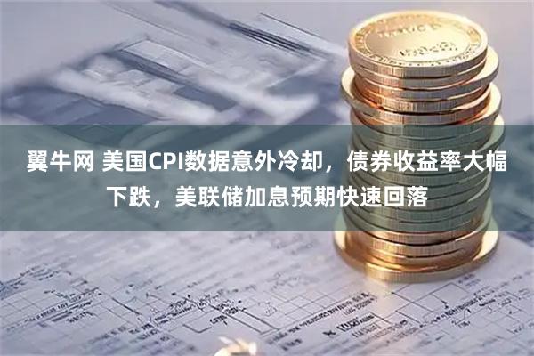 翼牛网 美国CPI数据意外冷却，债券收益率大幅下跌，美联储加息预期快速回落